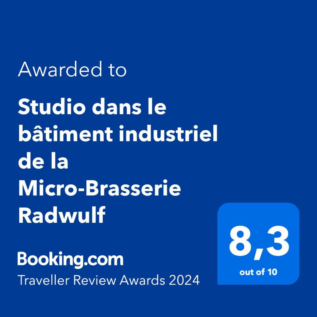 Apartmán Studio Dans Le Batiment Industriel De La Micro-Brasserie Radwulf Vieux-Ferrette Exteriér fotografie